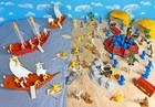 Pirate Playset - 54mm Plastic Toy Soldiers
