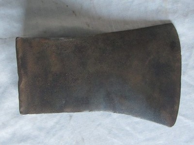 vintage iron Plumb Axe Head 3lb 2oz