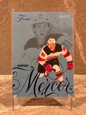2025-26 Upper Deck Flair Blue Ice Dawson Mercer /49