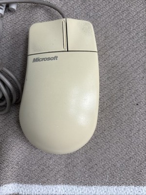 Microsoft Vintage Serial Mouse 2.0A Genuine Rare, 00413829 | eBay