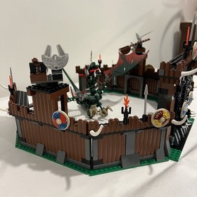 LEGO 7019 Viking Fortress Against the Fafnir Dragon &ndash; Partial &ndash; AS-IS See Descri
