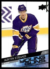 2020-21 Upper Deck Young Guns Austin Strand Rookie Los Angeles Kings #722