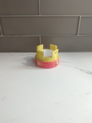 Clash Royale Red And Gold Crown (3D Printed)