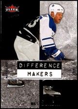 2007-08 UD Ultra #DM7 Mats Sundin - Difference Makers HOF FREE SHIPPING!