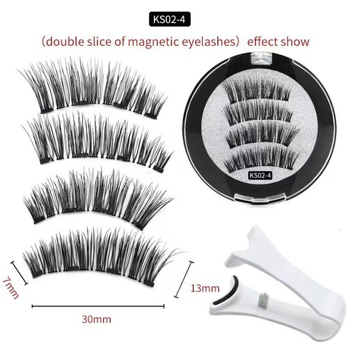 Reusable Natural Magnetic Eyelashes with Applicator No Glue Needed Lashes Kit AU - Picture 14 of 17
