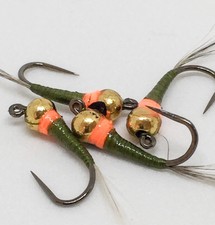 6 Tungsten Jig Olive Perdigon