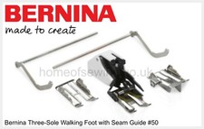 Bernina Three-Sole Walking Foot with Seam Guide #50V