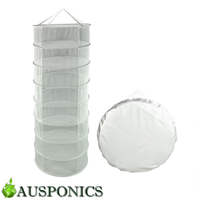 Tent Drying Racks (60cm x 8 Tiers) DRYING NET RACKS For Hydroponics Set Up & Indoor Grow ...