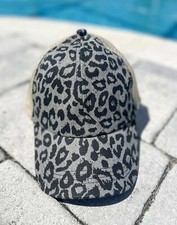 Leopard trucker hat