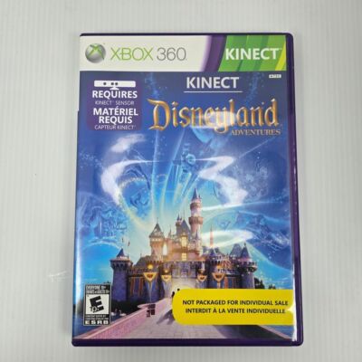 Xbox 360 Kinect Disneyland Adventures Game - Complete with Manual & Disc