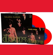 THE DOORS  GOLDEN ALBUM + BONUS 7"  + TRANSLUCENT RED VINYL + LIMITED EDITION