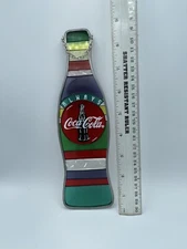 1997 Coca Cola 9” Coke Bottle Suncatcher New In Package