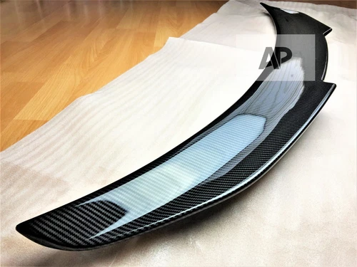 BMW 1 Series Coupe E82 1M Gloss Black Rear Hick Kick PSM Ducktail Spoiler Wing - Picture 6 of 9