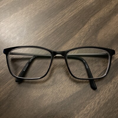 Eyecroxx - EC490t 52 16 138 col 3 Full Rim Black Glasses Frames
