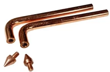 1 Pair Spot Welder 7-3/4” Welding Tongs & 1/8” Tips 15.75mm For Spot Welding