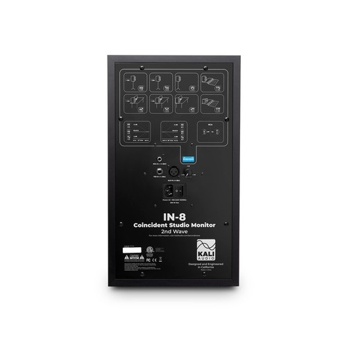 KALI AUDIO in-8 V2 8" Powered 3-Way Studio Monitor - 140W Speaker System - Bo... - Picture 2 of 7