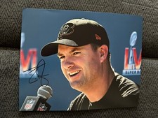 Coach Zac Taylor Signed 8 X 10 Photo Autographed Football Cincinnati Bengals