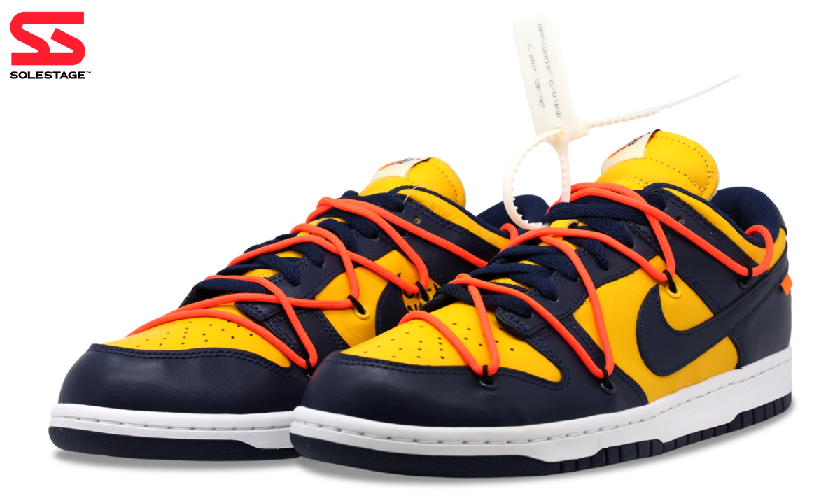 Nike Dunk Low x OFF-WHITE University Gold 2019 (CT0856-700 Nike Dunk Low x OFF-WHITE University Gold 2019 (CT0856-700