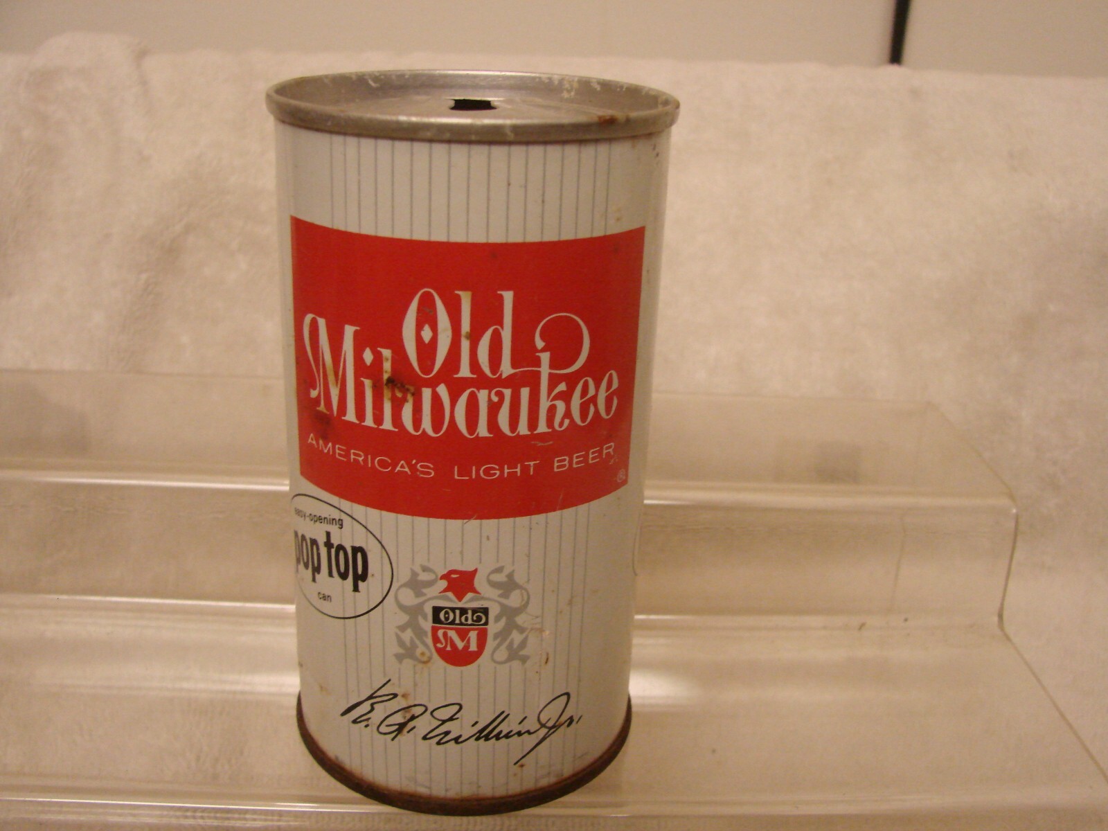 OLD MILWAUKEE 12 OZ. ZIP TAB BEER CAN POP TOP ON SIDE MILWAUKKE WISCONSIN eBay