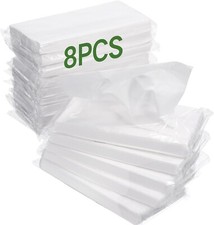 8 Pack Car Tissue Refill Auto Visor Napkin Holder Refill For Car Sun Visor