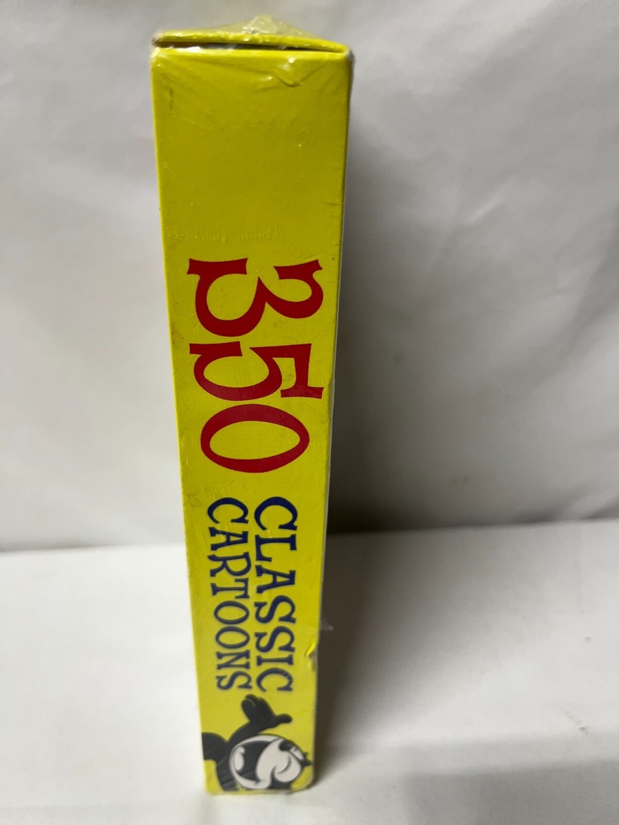 350 Classic Cartoons (DVD) 4 DVD set, over 40 hours of