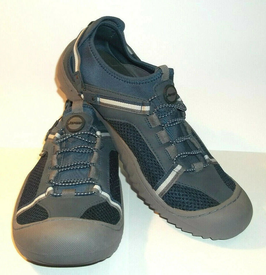 JSport By Jambu Tahoe Max Gray Navy Water Ready Sneakers Size 8 M