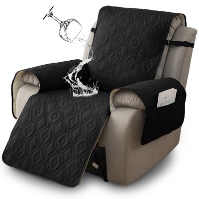 100% waterproof and non-slip diamond plaid recliner cushion, home decor