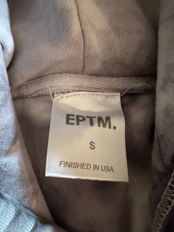 EPTM Hoodie SNOW STORM Crystal Dye Size Small - Image 2 of 4