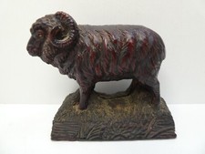 PARUA STUDIOS RESIN ANIMAL SHEEP  RAM STATUE FIGURINE