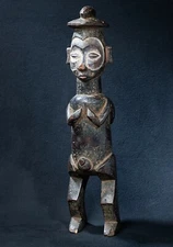 Teke Janiform Tege Figure, Congo, Gabon - African Tribal Arts, African Figures