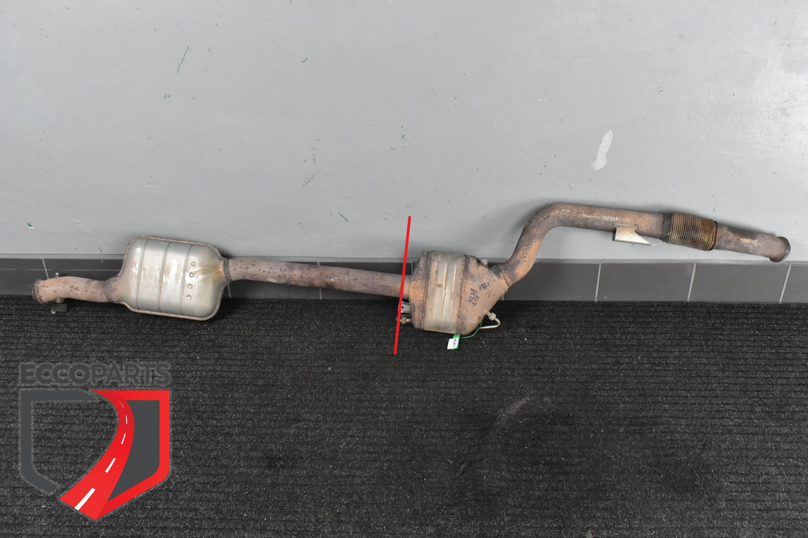 Tubo di scarico centrale Mercedes-Benz C238 A238 W238 2.0 CGI A2054910001 2019