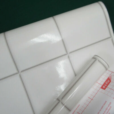 D-c-fix Matt White Self-Adhesive Vinyl Film - 45cm X 2m Roll, Peel & Stick, Removable, Heat Resistant