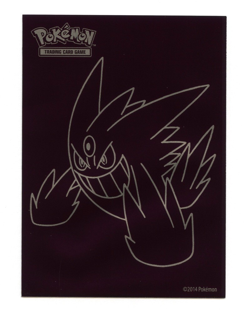 mega gengar card sleeves 2014 XY Phantom Forces Mega Gengar ETB Individual Card Sleeve Pokemon  Original