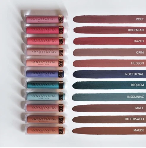 ANASTASIA BEVERLY HILLS LIQUID MATTE LIPSTICK 100% AUTHENTIC CHOOSE COLOR SHADE