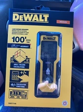 New In Box Dewalt 100FT LASER DISTANCE MEASURER 100’/30 M DWHT77100