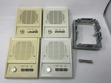 Lot Of 4 NuTone IS-309 Adobe White 5" Surface-Mount Intercom Speaker System