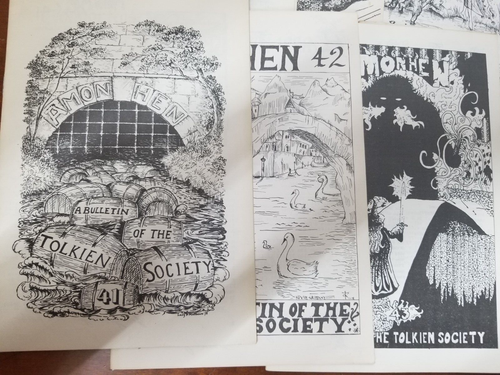 Tolkien Society - Vintage Tolkien Society Bulletins + Sandra Miesel Book - Picture 3 of 4