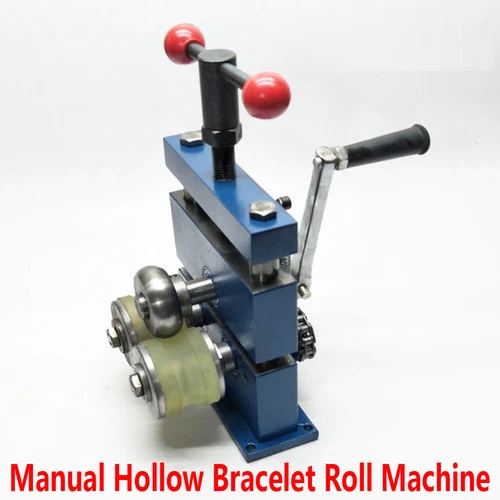 Hollow Bracelet Roll Manual Machine Hand handle Ring Form Tool Bracelet Polisher - Picture 2 of 14