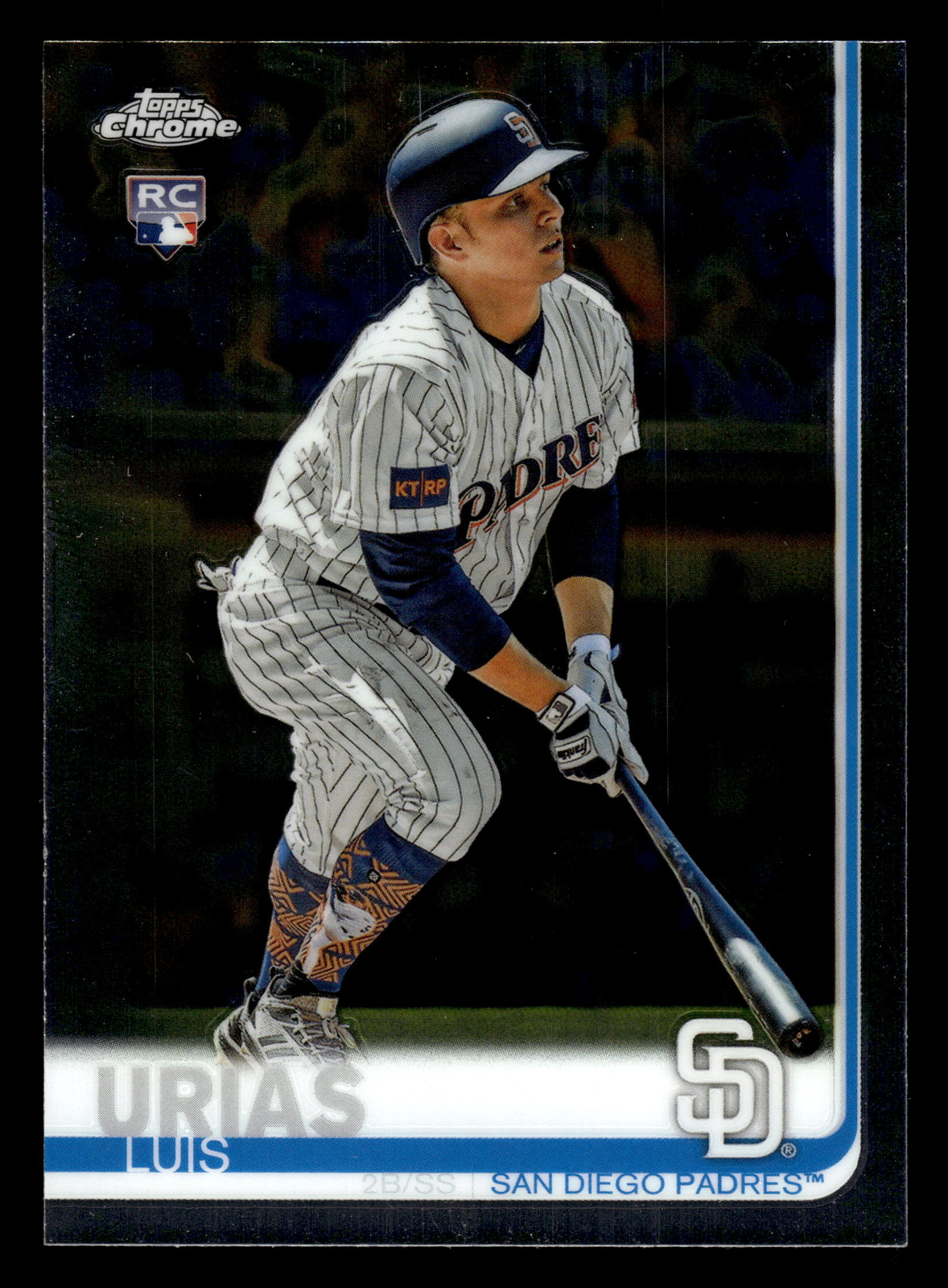 2019 Topps Chrome - #141 Luis Urias RC - San Diego Padres