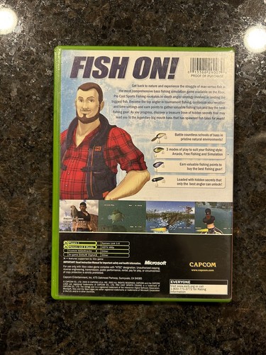 Pro Cast: Sports Fishing Game (Microsoft Xbox Original) - NO MANUAL - Picture 4 of 8