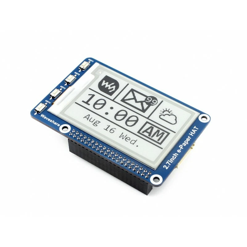 2.7inch e-Paper HAT 264x176 E-Ink Display HAT SPI for Raspberry Pi Jetson Nano - Image 4 of 4
