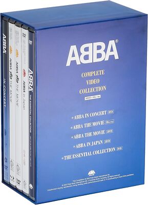 ★ アバ / アバ・コンプリート・ビデオ・コレクション UIBY-75135 ABBA 6DVD+Blu-ray Complete Video Collection Ltd/ed. UIBY-75135