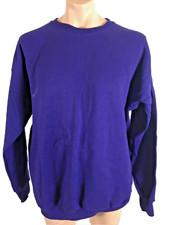 Vintage 90s Lee Sturdy Sweats Purple Crewneck Sweatshirt Sz XXL Made in USA NWT