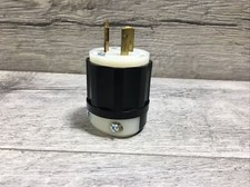Twist Lock Plug NEMA L8-20P Cord Whip End Leviton 20A 480V GRDG 2341 #N-2