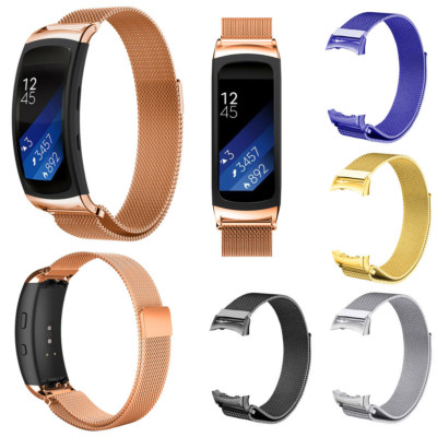 Milanese Stainless Steel Band Strap For Samsung Gear Fit 2 SM-R360 Smart Watch