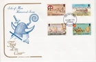 ISLE OF MAN FDC COTSWOLD COVER UNADDRESSED HISTORICAL ISSUE 1974