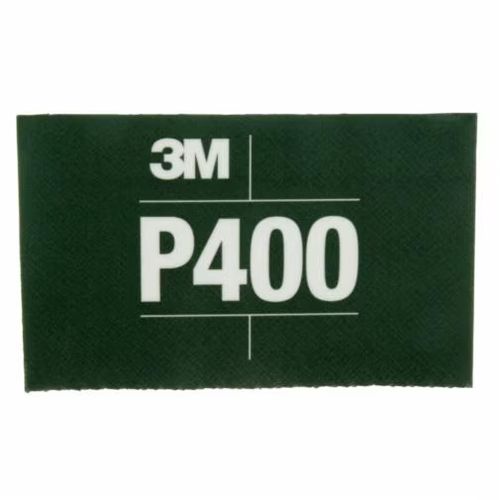 3M (34337) Hookit Flexible Abrasive Sandpaper Hand Sheet 400 Grit (25 Sheets) - Picture 3 of 3