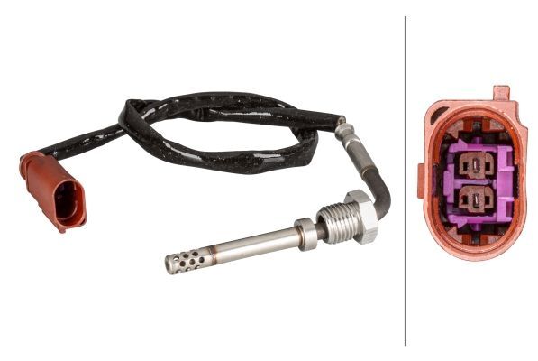 Hella 6PT 010 376-171 Sensor, Abgastemperatur FüR Audi Seat Skoda VW-image