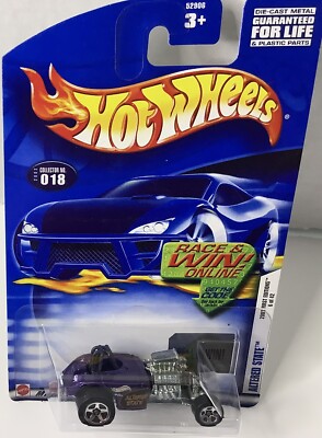HOT WHEELS ALTERED STATE OLD SCHOOL DRAG RACING CAR NEW IN 2002