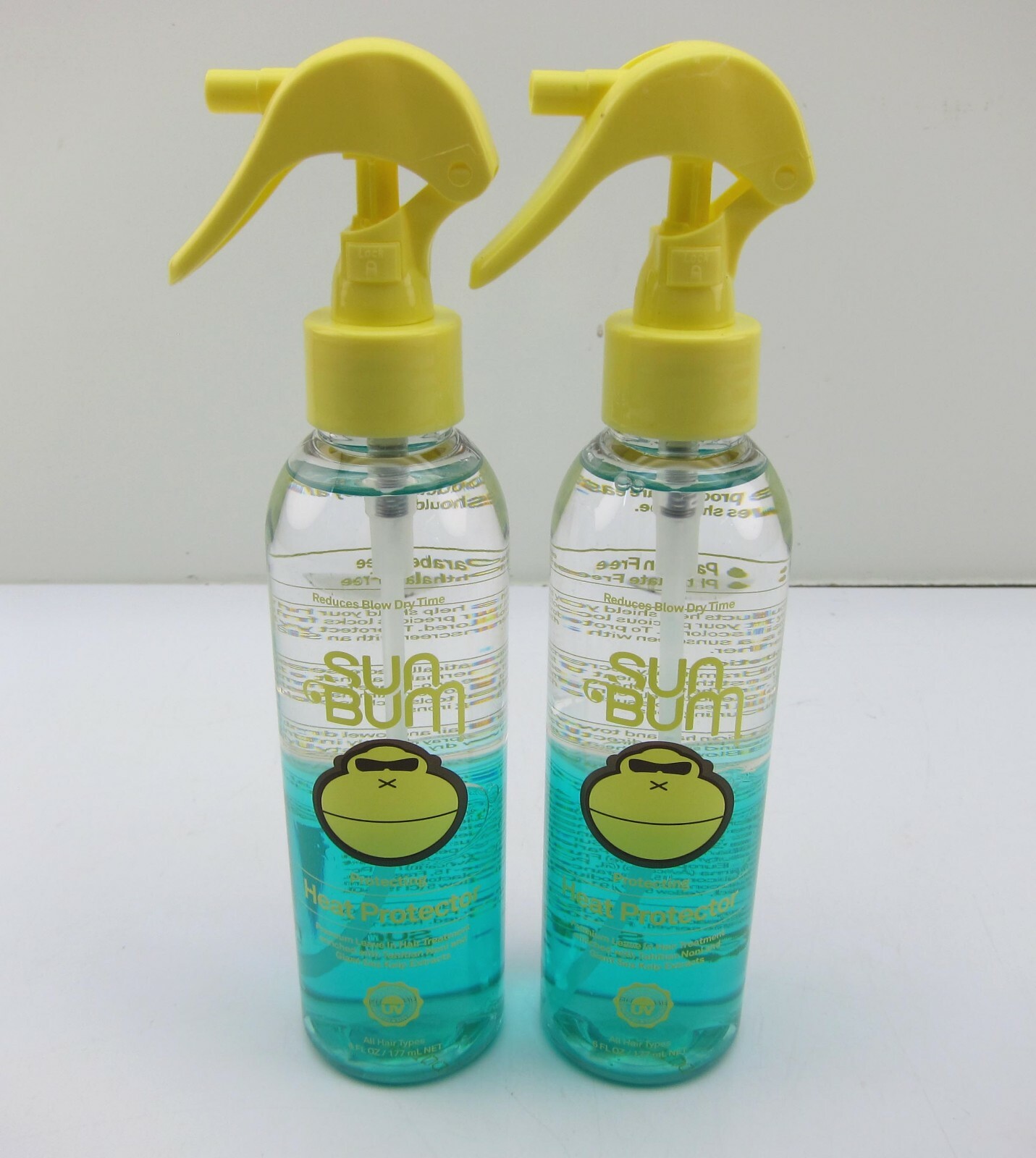 NEW 2 Sun Bum Hair Protecting Heat Protector Leave In Spray Treatment 6